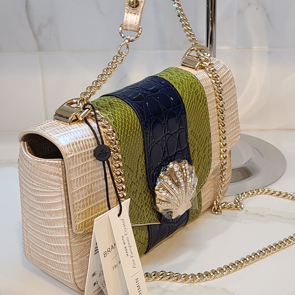 Brahmin Rosa Multi Antiguo Shoulder Bag NWT - Picture 8 of 16